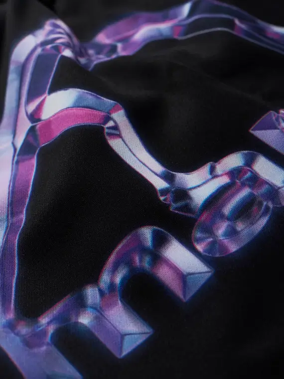 Manto Mirage Fight Shorts on a plain background