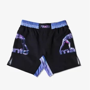 Manto Mirage Black Fight Shorts Manto Mirage Fight Shorts in black color