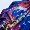 Closeup image of a Manto Neon Abstract Rashguard