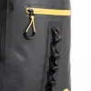 Manto New York Roll Top Backpack Black 9 Manto New York Roll Top Backpack in urban setting