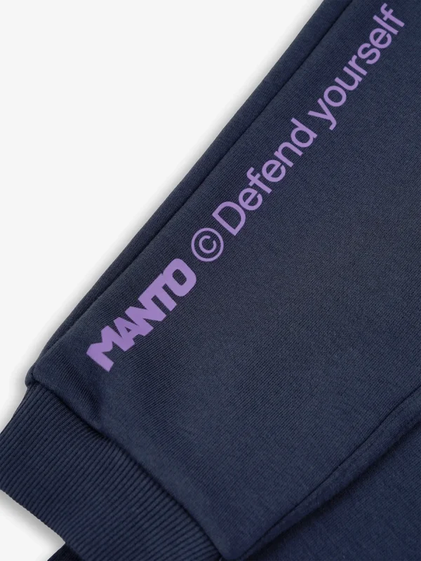 Manto Paris 4 Sweatpants Navy 3 Manto Paris 4 Sweatpants in a neutral background
