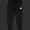 Manto Pulse Jogger Pants in grey with side logo