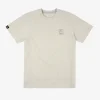 Manto Pulse T Shirt Beige 1 Man wearing Manto Pulse T-Shirt