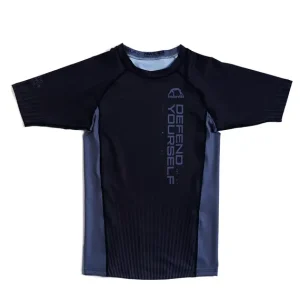 Martial artist wearing Manto Ranked BJJ Rash Guard