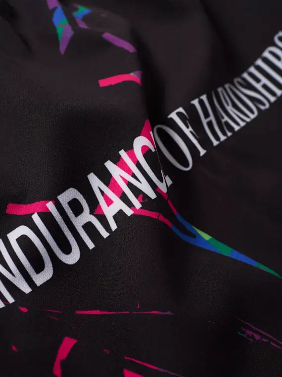 Manto Rave Fight Shorts in action
