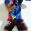 Men's Manto Rave Fight Shorts in action