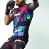Man wearing Manto Rave Fight Shorts