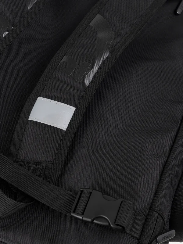Black Manto Society Convertible Backpack