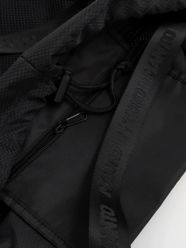 Black mesh bag from Manto Society
