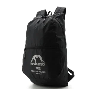 Lightweight backpack by Manto Society in a packable design