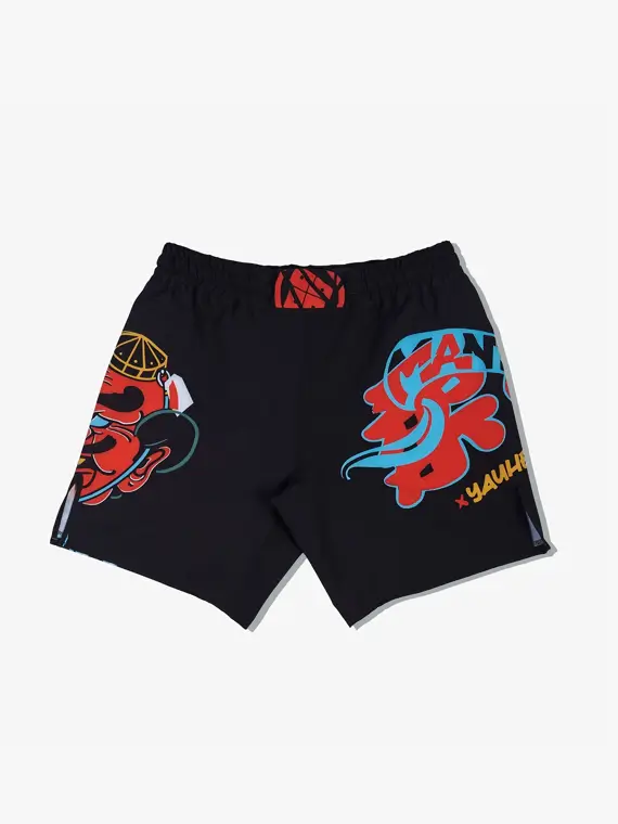Manto Tengu Premium Quality Fight Shorts Manto Tengu Fight Shorts on a white background