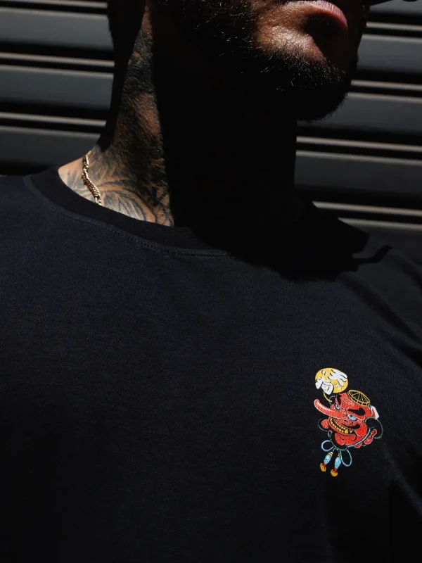 Manto Tengu t-shirt on a plain background