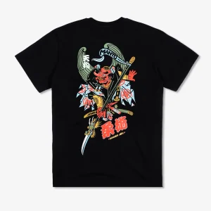 Manto Tengu graphic t-shirt design