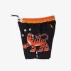 Manto Tigers Fight Shorts Black 1 Pair of Manto Tigers Fight Shorts on a white background