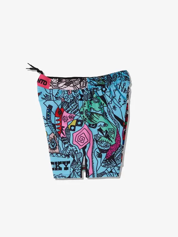 Manto Wicky men's fight shorts featured in the image