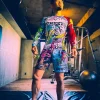 Manto Wicky Fight Shorts on white background