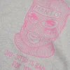 Manto X Ktof Balaclava Oversize Hoodie Heather Grey Pink 1 Grey Manto x KTOF Balaclava Oversize Hoodie with black details