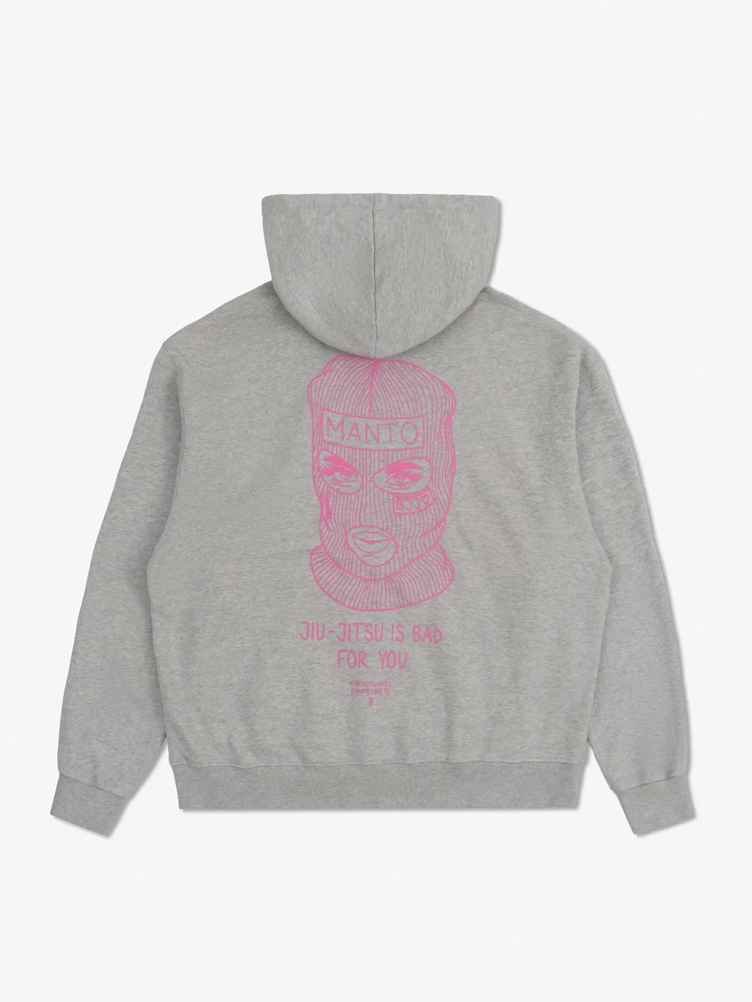 Ktof Manto x KTOF Balaclava Oversize Hoodie – Collab Comfort Fit