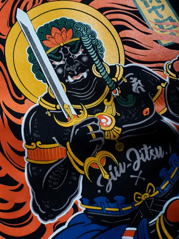 Manto x Yauhen Abu Fudo T-Shirt graphic details