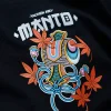 Manto x Yauhen Abu Fudo T-Shirt on a blank background