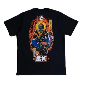 Manto x Yauhen Abu Fudo T-Shirt on a background.