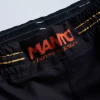 Manto x Yauhen Abu Kozuchi Fight Shorts on a white background