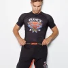 Manto x Yauhen Abu Kozuchi Fight Shorts on white background