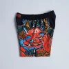 Manto X Yauhen Abu Oni Fight Shorts Black 1 Manto x Yauhen Abu Oni Fight Shorts on a white background