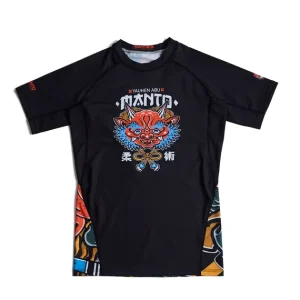 Manto x Yauhen Abu Oni Rashguard in action