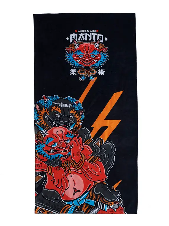 Manto x Yauhen Abu Oni Sports Towel in active use