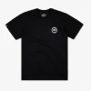 Manto Xero BJJ T-Shirt in black with white branding