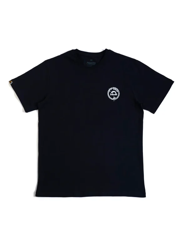 Manto Xero Muay Thai T Shirt Black White 1 Manto Xero Muay Thai T-Shirt Design
