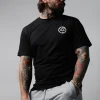 Manto Xero Muay Thai T Shirt Black White 7 Manto Xero Muay Thai T-Shirt in black color