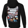 Pitbull Most Wanted Hoodie Black Pitbull Most Wanted Hoodie displayed on a white background.