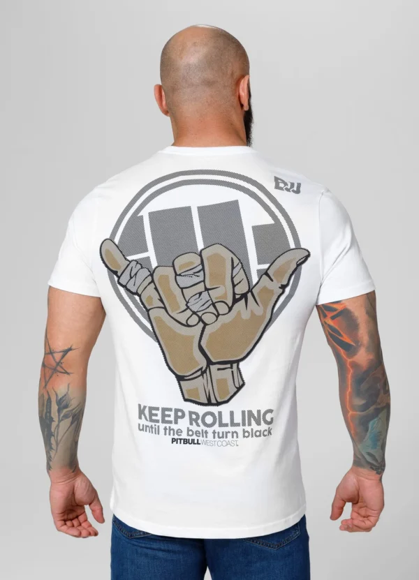Pitbull Keep Rolling T-Shirt Merchandise image showing 'Pitbull Keep Rolling T-Shirt'