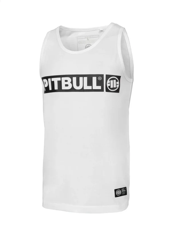 Pitbull Hilltop 190 Tank Top in White - product image