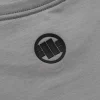 Pitbull Classic Boxing Slim Fit T Shirt Grey 4 Man wearing a Pitbull Classic Boxing Slim-Fit T-Shirt