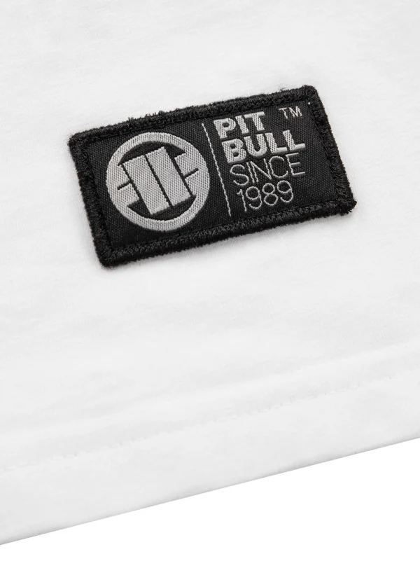 Pitbull Hilltop 190 Tank Top - White in White — side profile