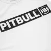Pitbull Hilltop 190 Tank Top - White in White — sleeve detail