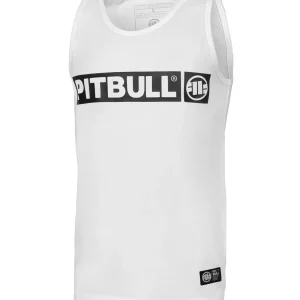 Pitbull Hilltop 190 Tank Top in White - product image