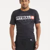 Pitbull Hilltop 2 Rash Guard Black Grey Camo 11 Athlete wearing a Pitbull Hilltop 2 Rash Guard in a ring