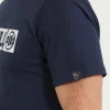 Pitbull Hilltop T Shirt Navy 5 Pitbull Hilltop T-Shirt - Navy in Navy — front view