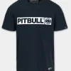 Pitbull Hilltop T Shirt Navy 7 Pitbull Hilltop T-Shirt - Navy in Navy — front angle