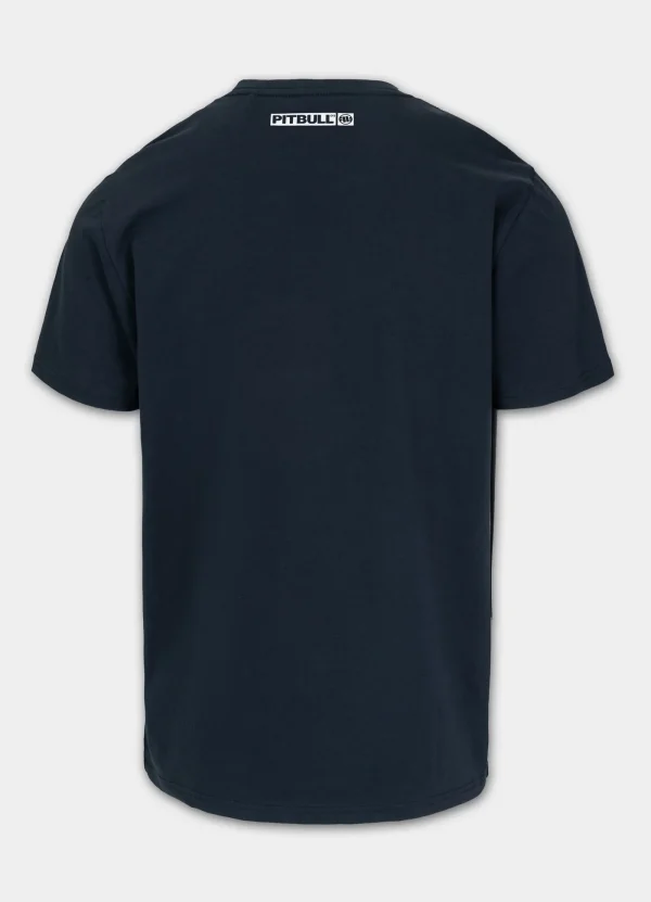 Pitbull Hilltop T Shirt Navy 8 Pitbull Hilltop T-Shirt - Navy in Navy — graphic close‑up
