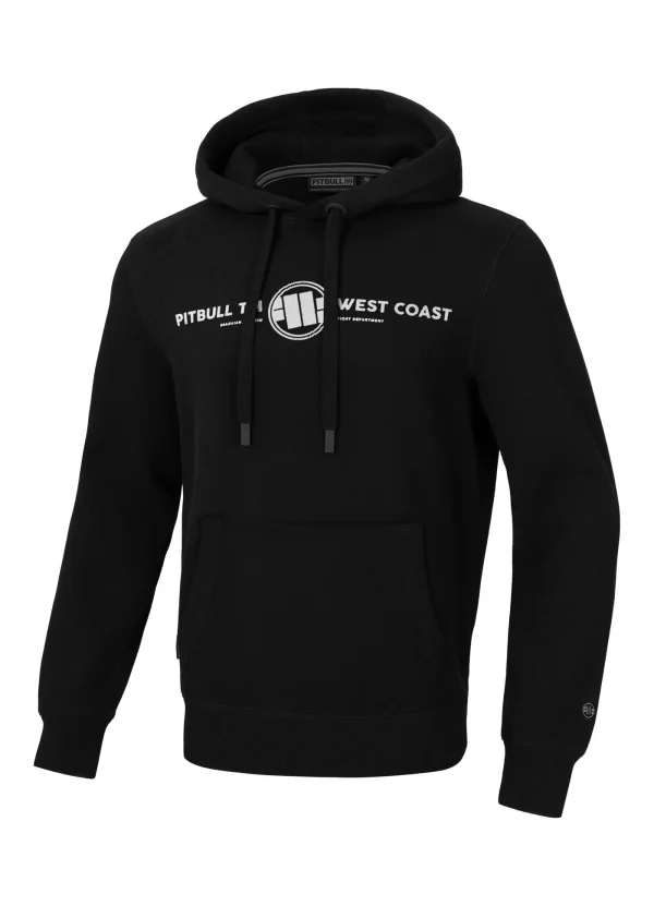 Pitbull Keep Rolling Hoodie Black 1 Warm and stylish Pitbull Keep Rolling Hoodie in a comfortable grey colorway.