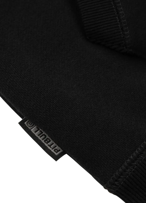 Pitbull Keep Rolling Hoodie Black 8 Pitbull Keep Rolling Hoodie in bold black color with prominent graphic design