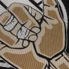 Close-up view of a 'Pitbull Keep Rolling Sweatshirt' with intricate design.