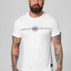 Pitbull Keep Rolling T Shirt White 1 A pitbull-themed product titled 'Pitbull Keep Rolling T-Shirt'