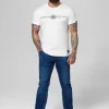 Pitbull Keep Rolling T Shirt White 2 Man wearing Pitbull Keep Rolling T-Shirt.