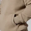 Pitbull Mens Sherwood Hoodie Beige 4 Men's fashion - Pitbull Men's Sherwood Hoodie grey color with brand logo in front
